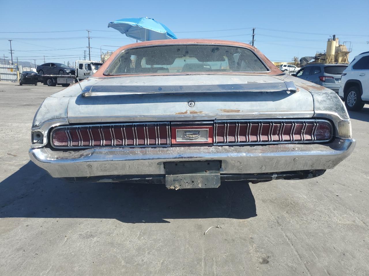 1970 Mercury Cougar Серый vin: 0F91H568503