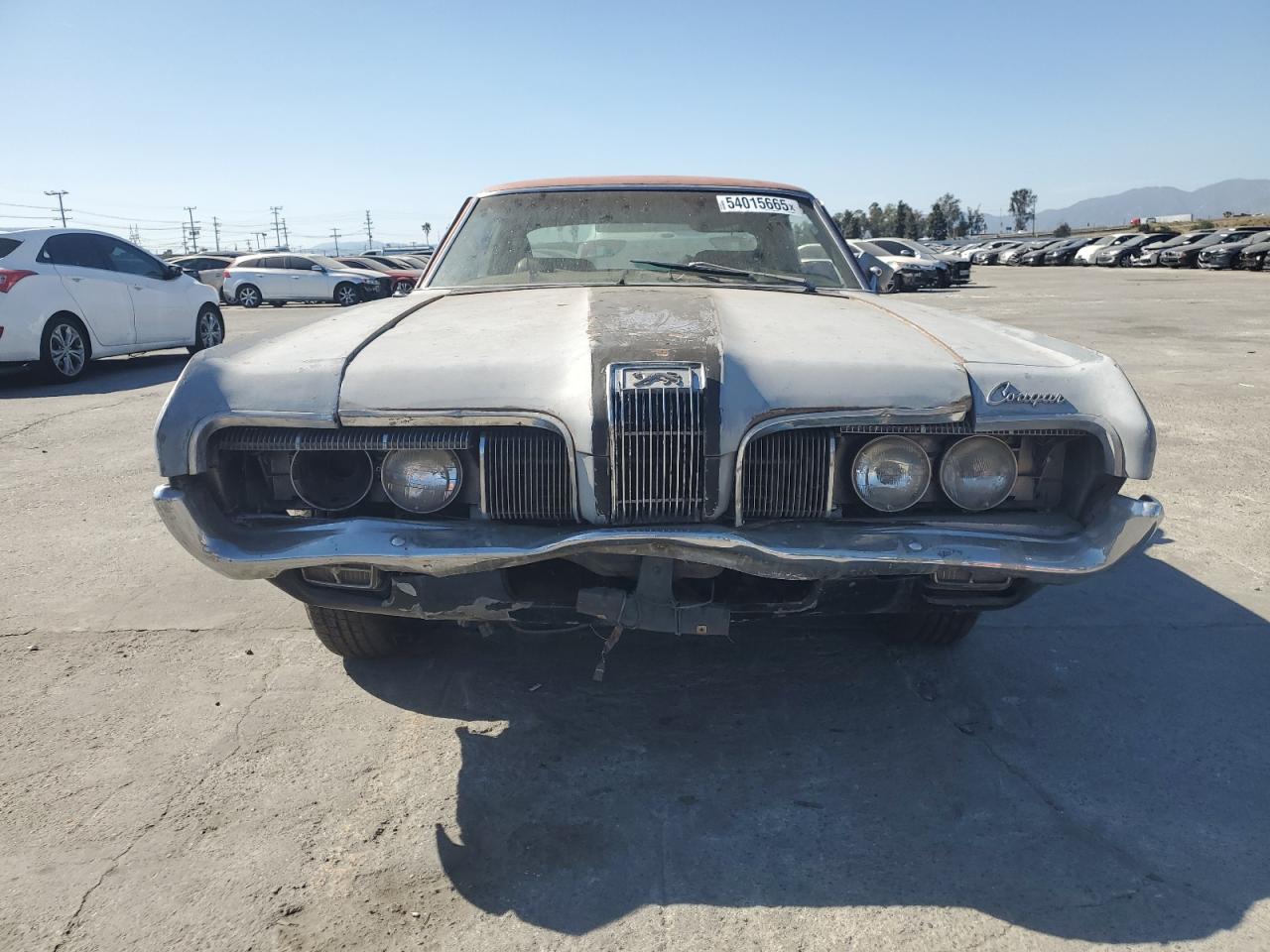 1970 Mercury Cougar Серый vin: 0F91H568503