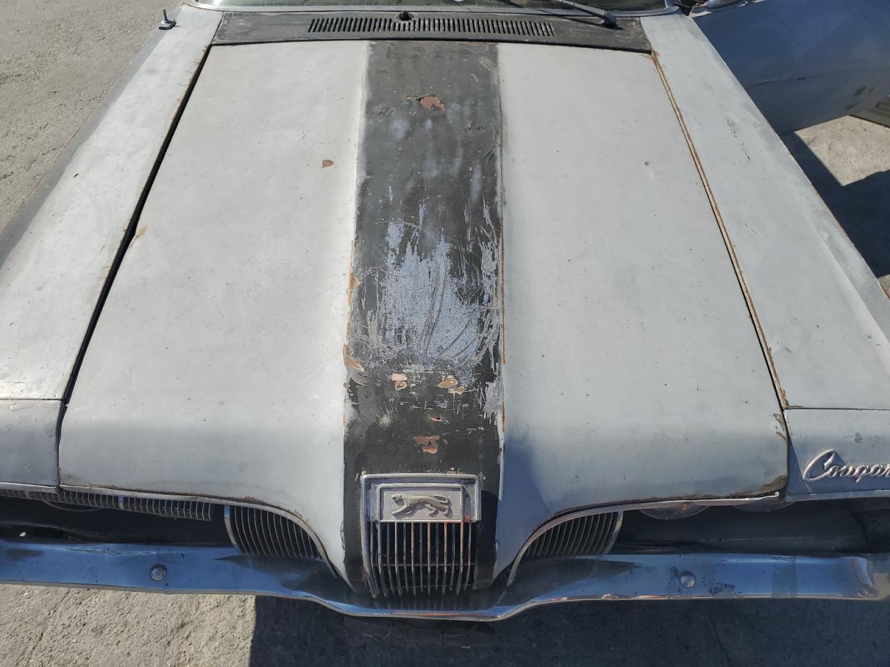 1970 Mercury Cougar Серый vin: 0F91H568503