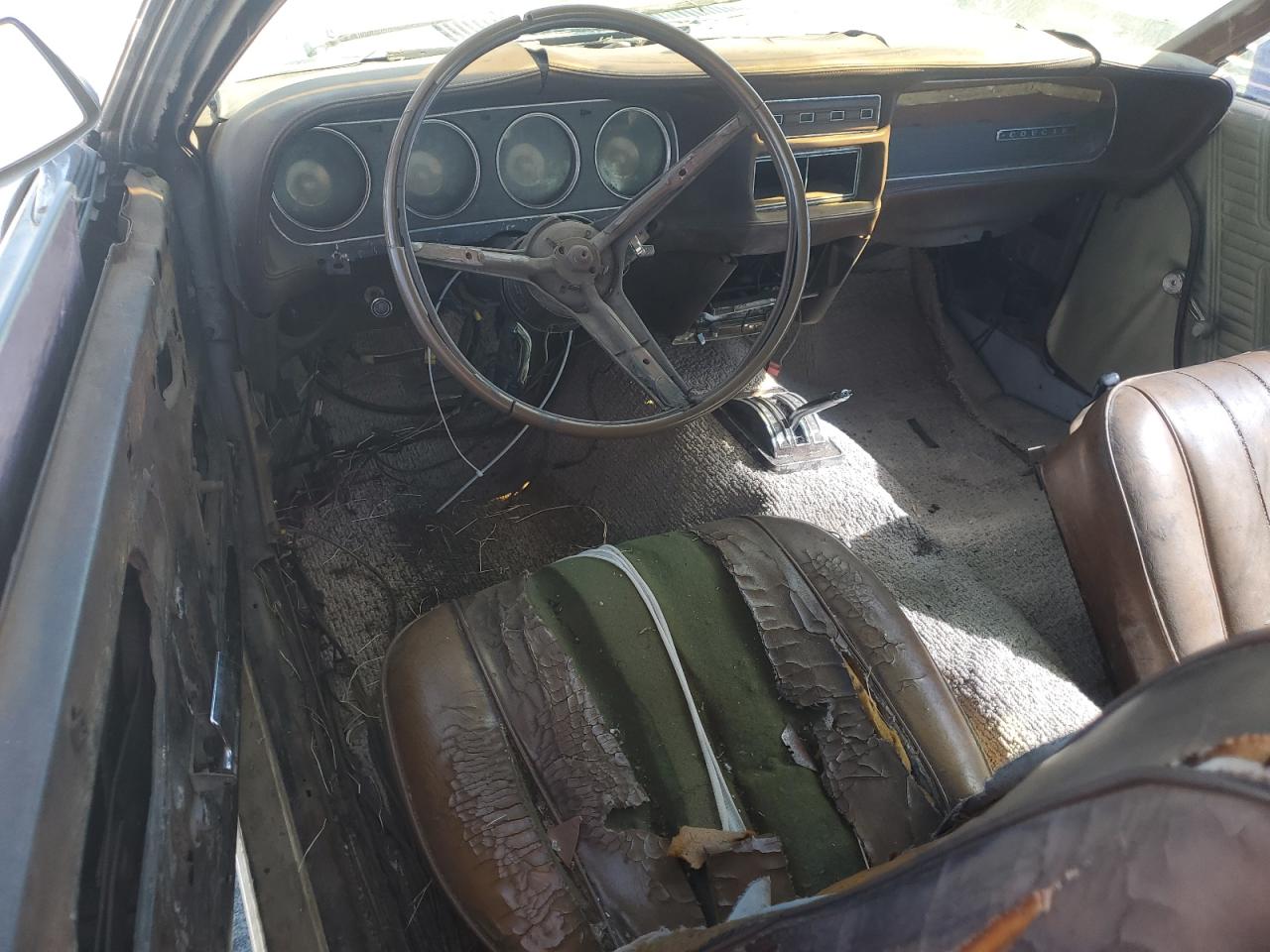 1970 Mercury Cougar Серый vin: 0F91H568503