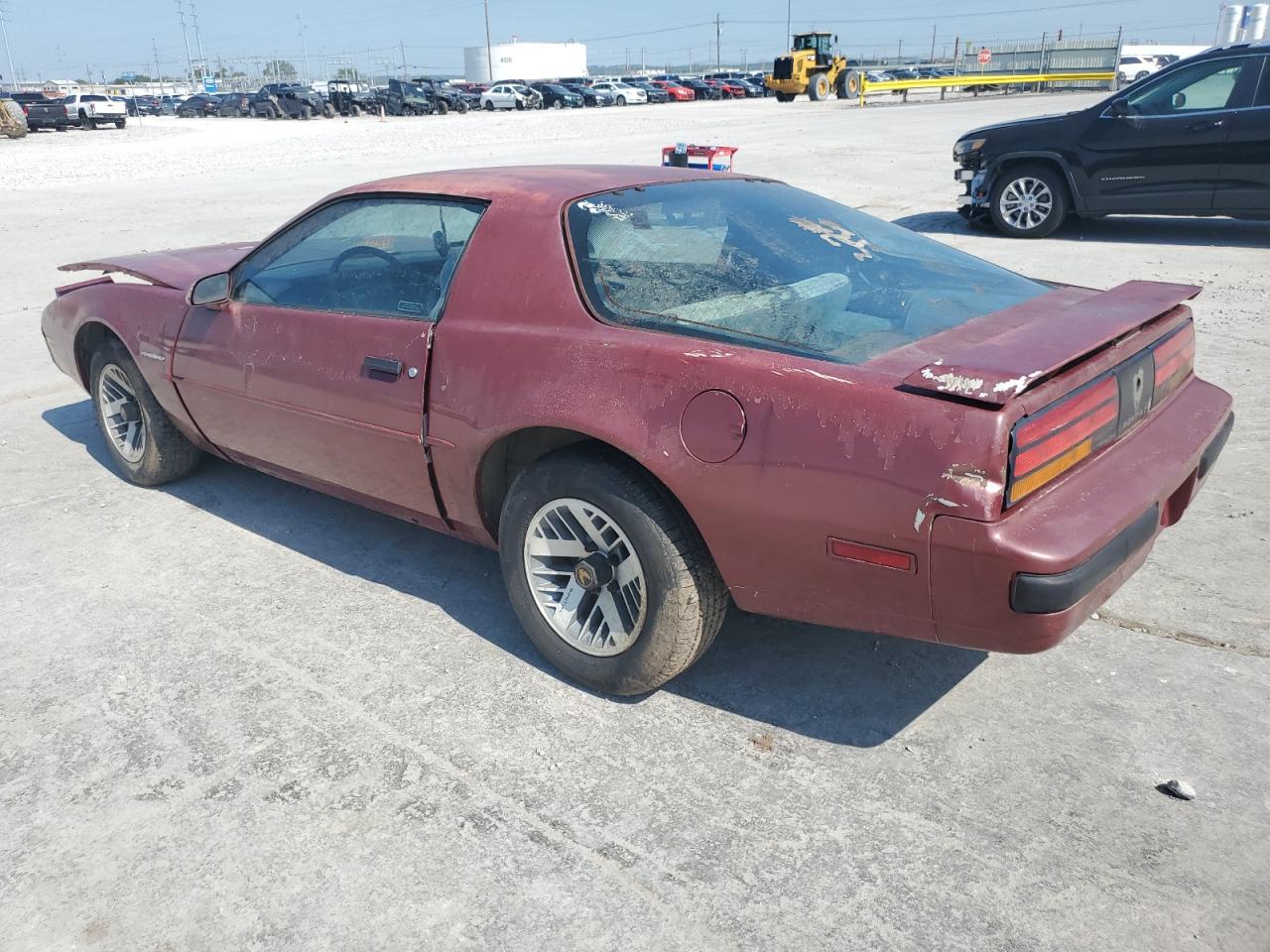 1989 Pontiac Firebird Maroon vin: 0K0980680704
