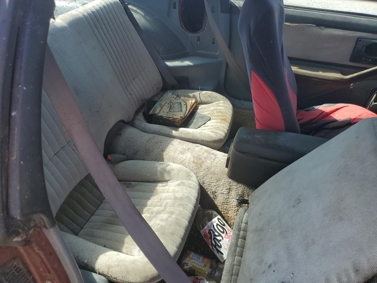 1989 Pontiac Firebird Maroon vin: 0K0980680704