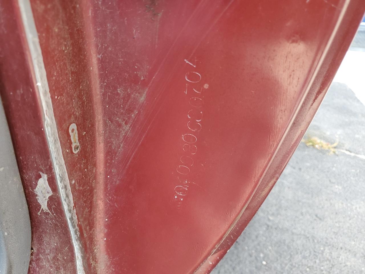 1989 Pontiac Firebird Maroon vin: 0K0980680704