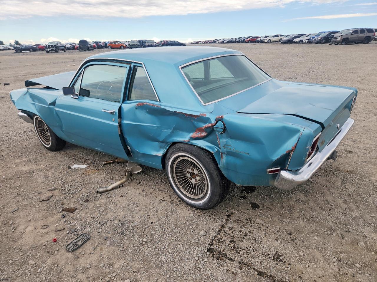 1970 Ford Falcon Blue vin: 0K10T222184