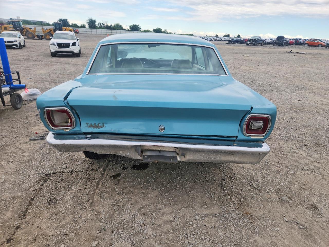 1970 Ford Falcon Blue vin: 0K10T222184