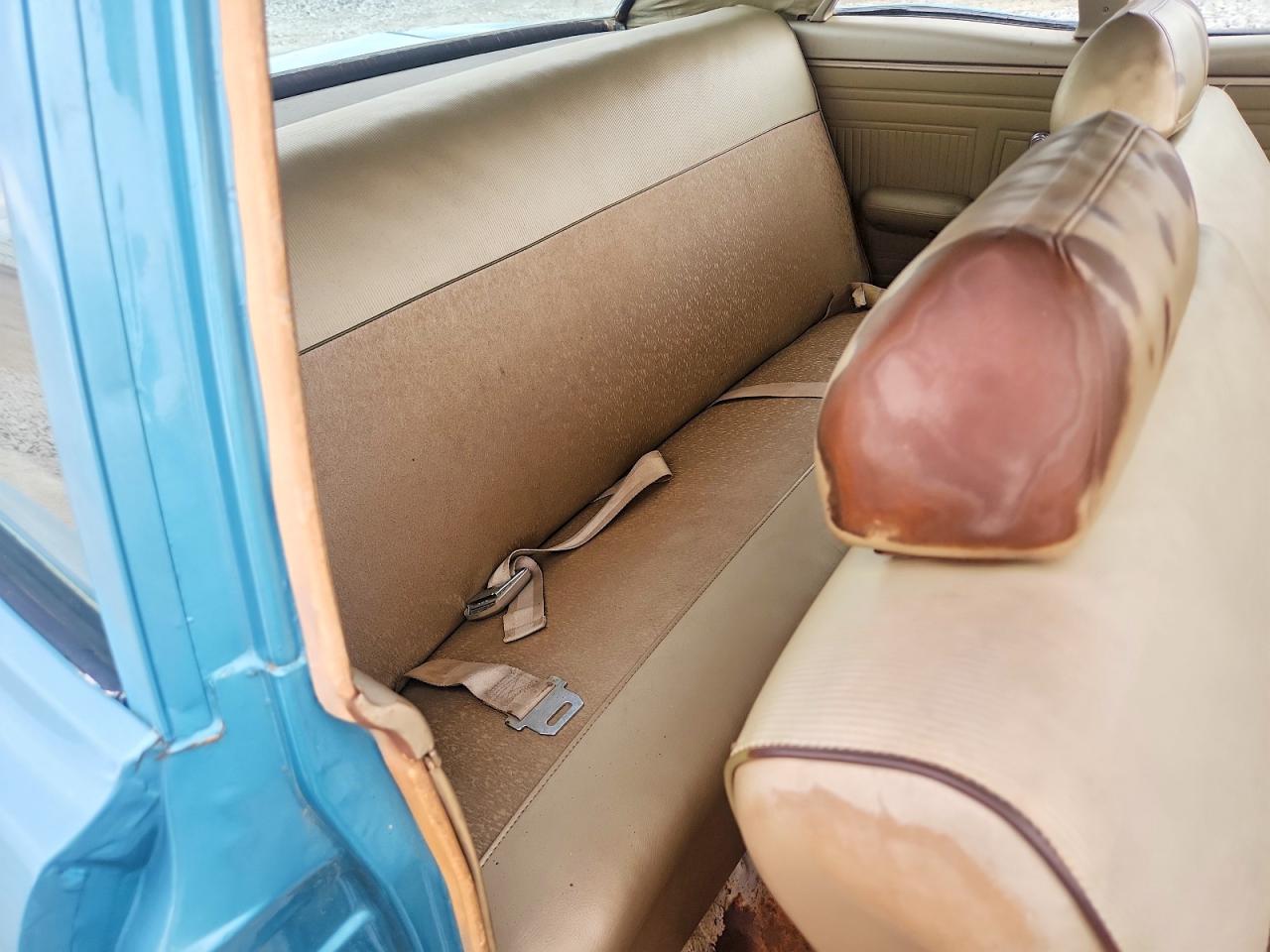 1970 Ford Falcon Blue vin: 0K10T222184