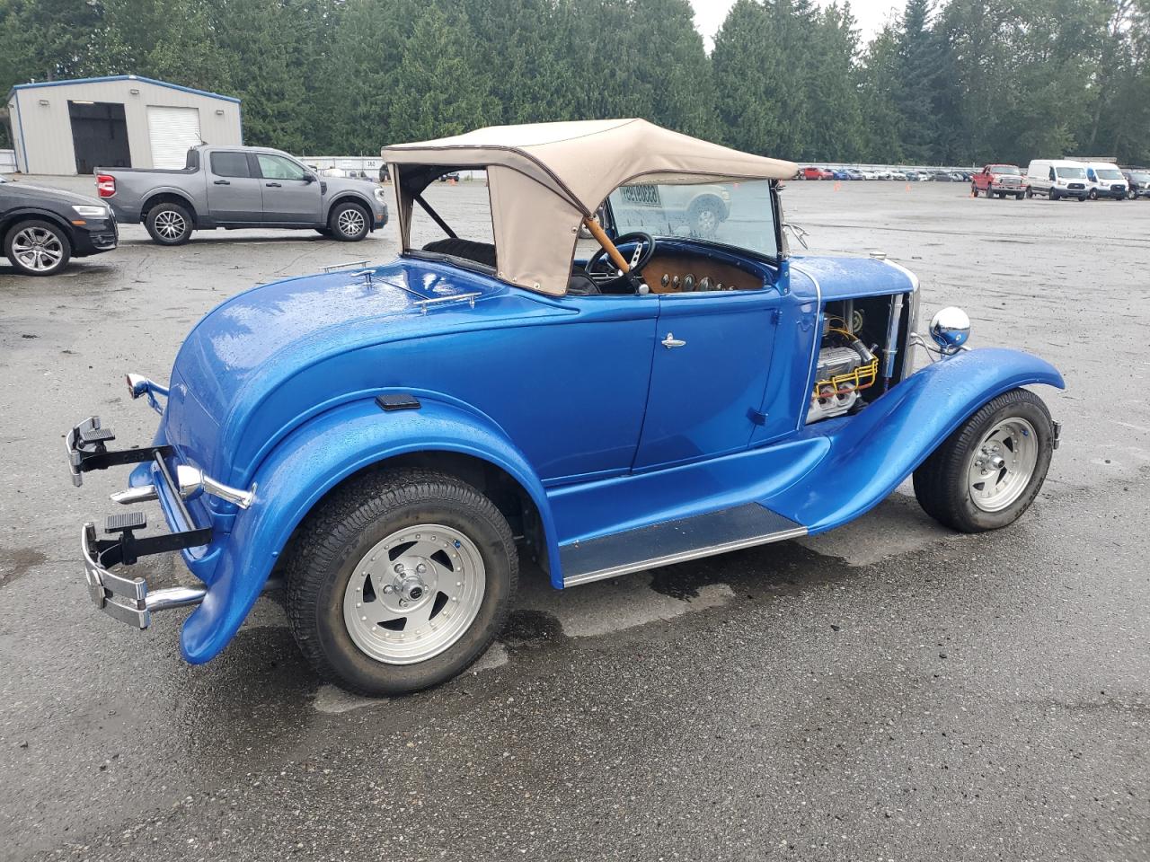 1931 Ford Model A   Blue vin: 0RE14871F