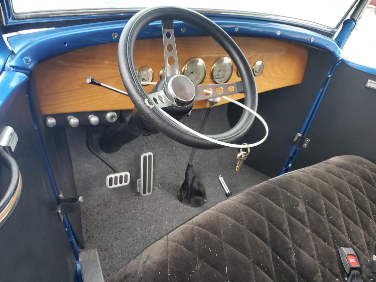 1931 Ford Model A   Blue vin: 0RE14871F