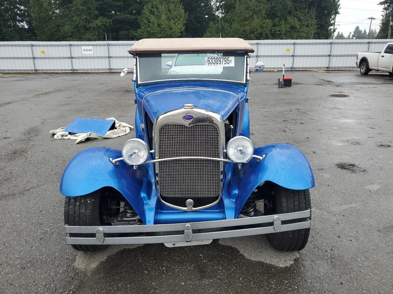 1931 Ford Model A   Blue vin: 0RE14871F