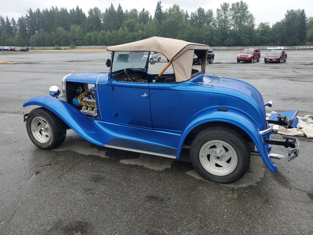 1931 Ford Model A   Blue vin: 0RE14871F