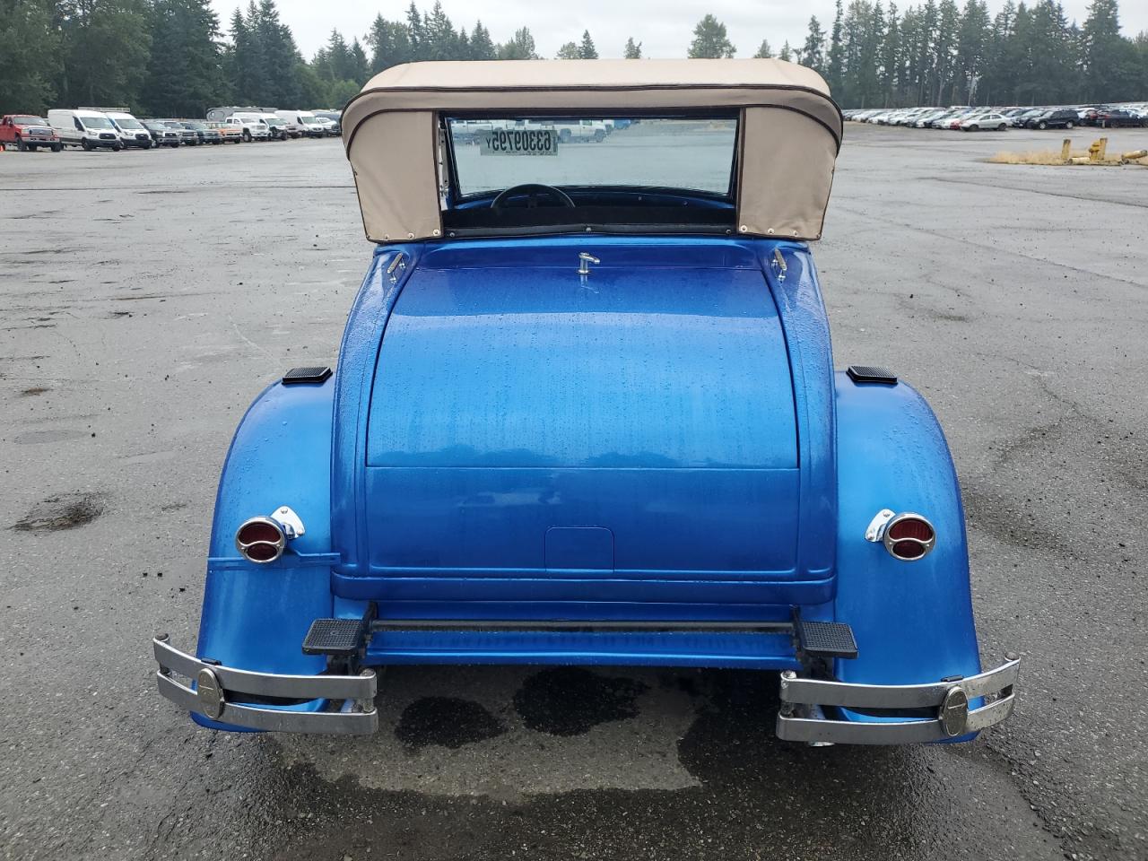 1931 Ford Model A   Blue vin: 0RE14871F