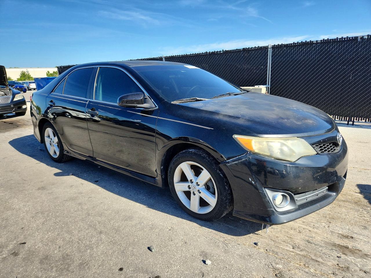 2012 Toyota Camry Se Черный vin: 4T1BF1FK2CU610318