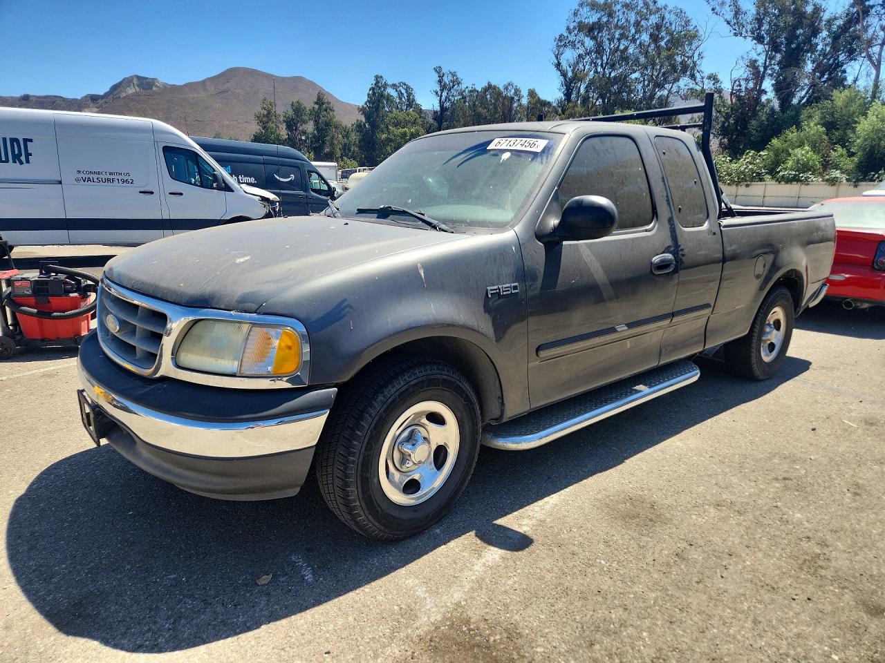 2003 Ford F150 Gray vin: 1FTRX17213NA99497