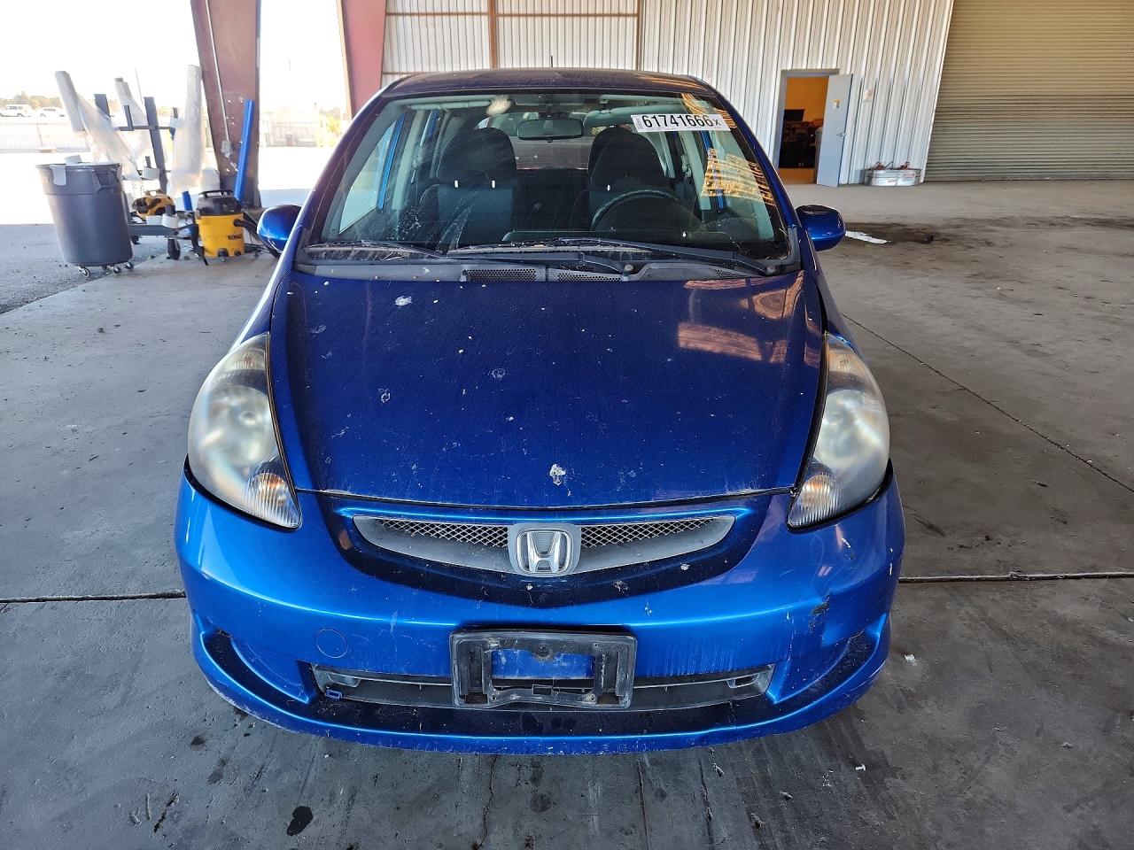 2008 Honda Fit Blue vin: JHMGD38408S017634