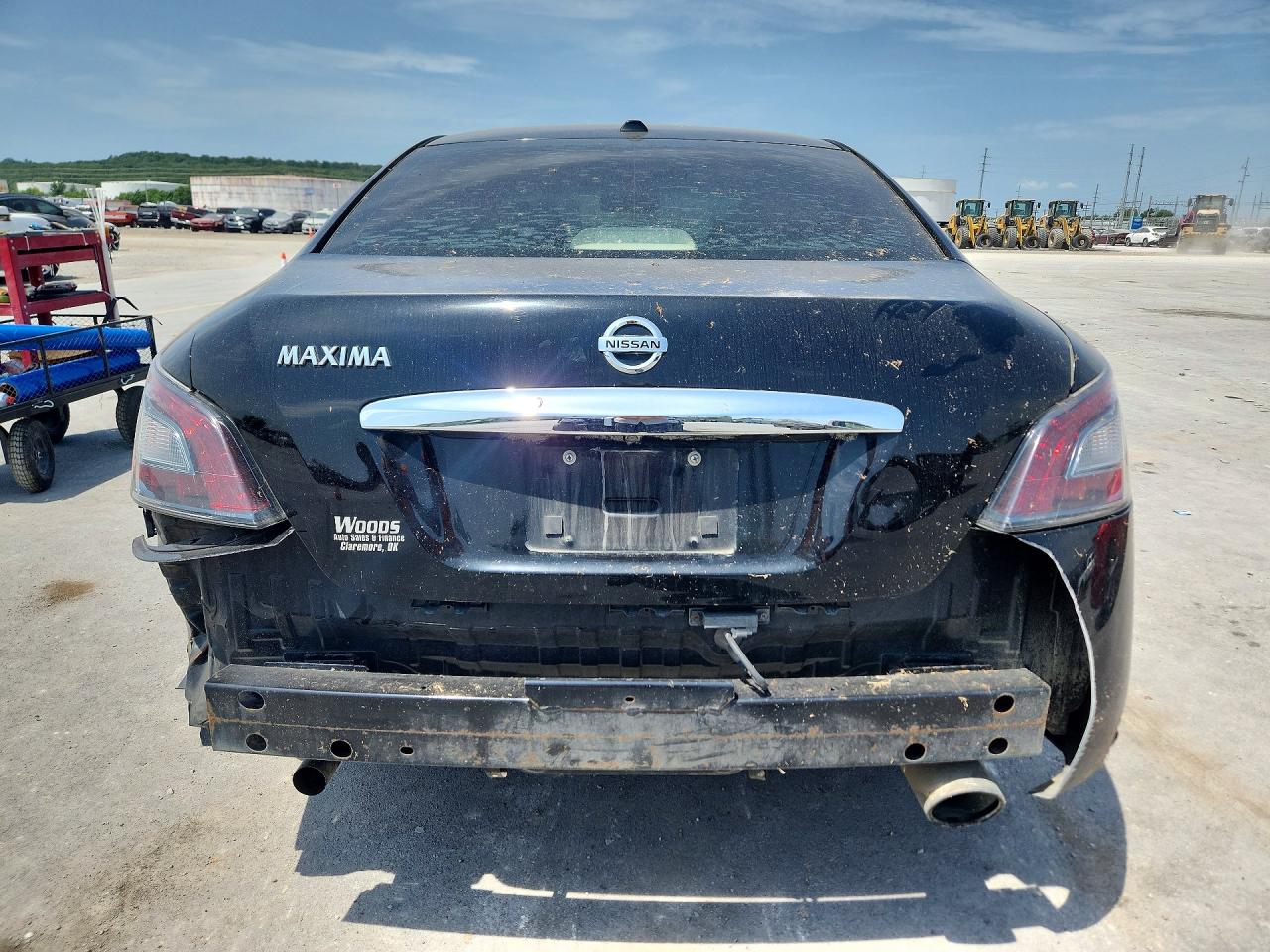 2014 Nissan Maxima 3.5 Sv Black vin: 1N4AA5APXEC472468