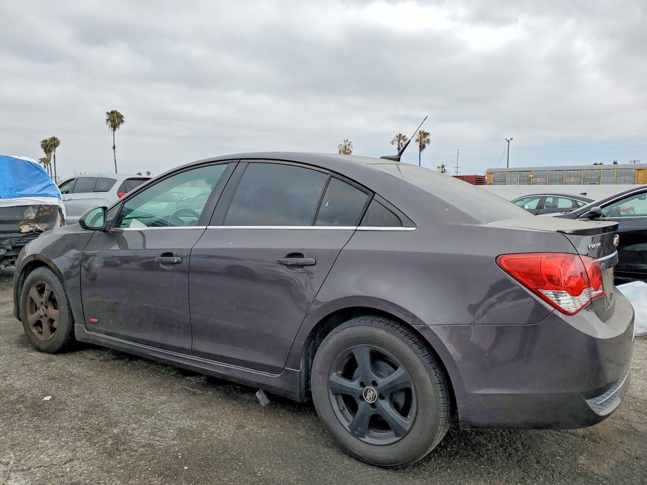 2014 Chevrolet Cruze Lt Gray vin: 1G1PC5SB4E7169186