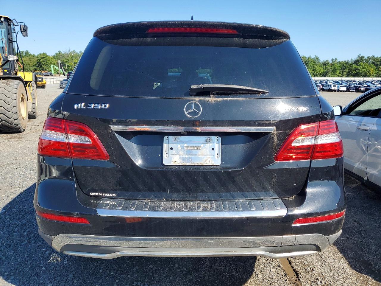 2014 Mercedes-benz Ml 350 4matic Black vin: 4JGDA5HB6EA274804