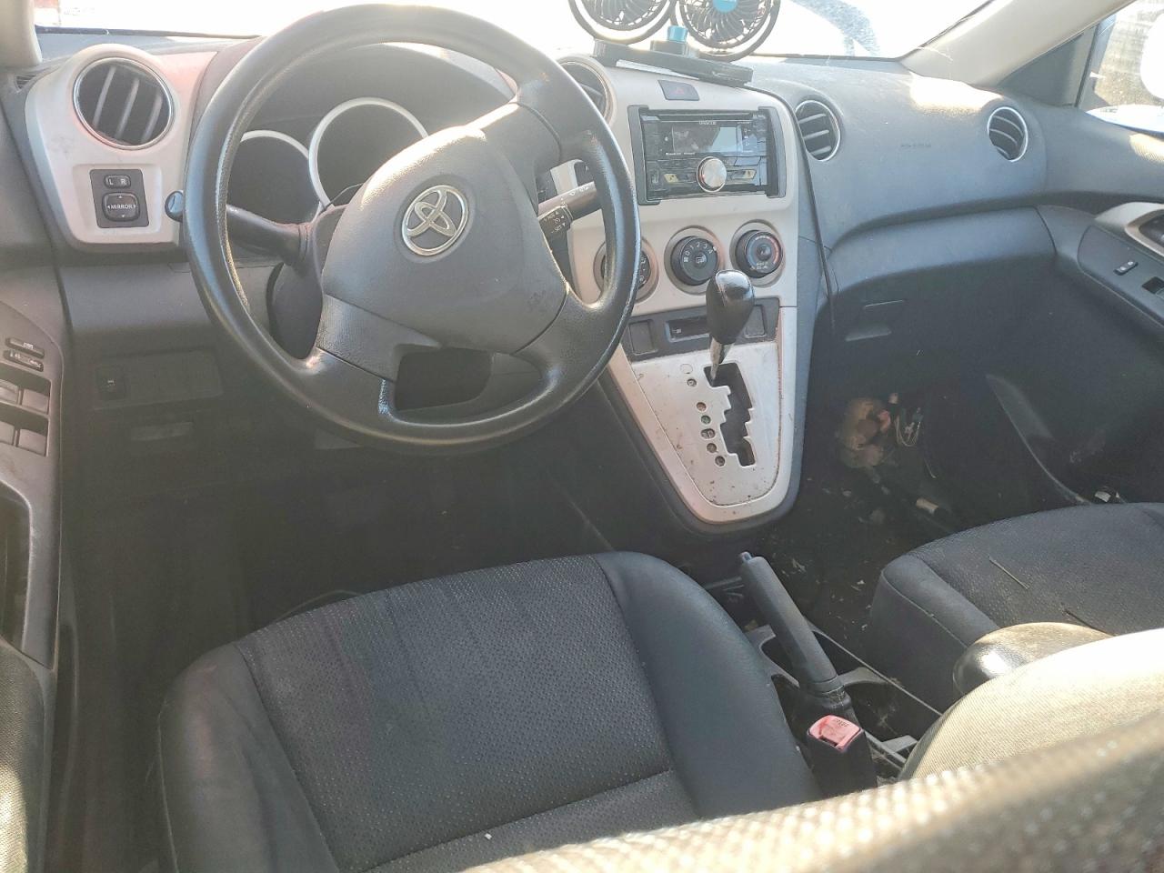 2010 Toyota Matrix Base Black vin: 2T1KU4EE2AC346423