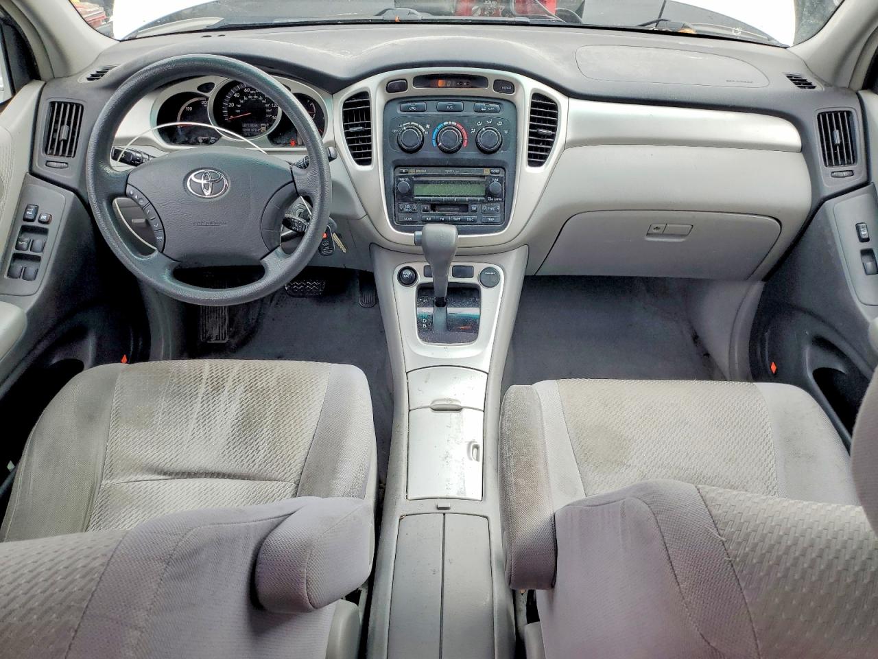 2006 Toyota Highlander Hybrid Silver vin: JTEEW21A660017963