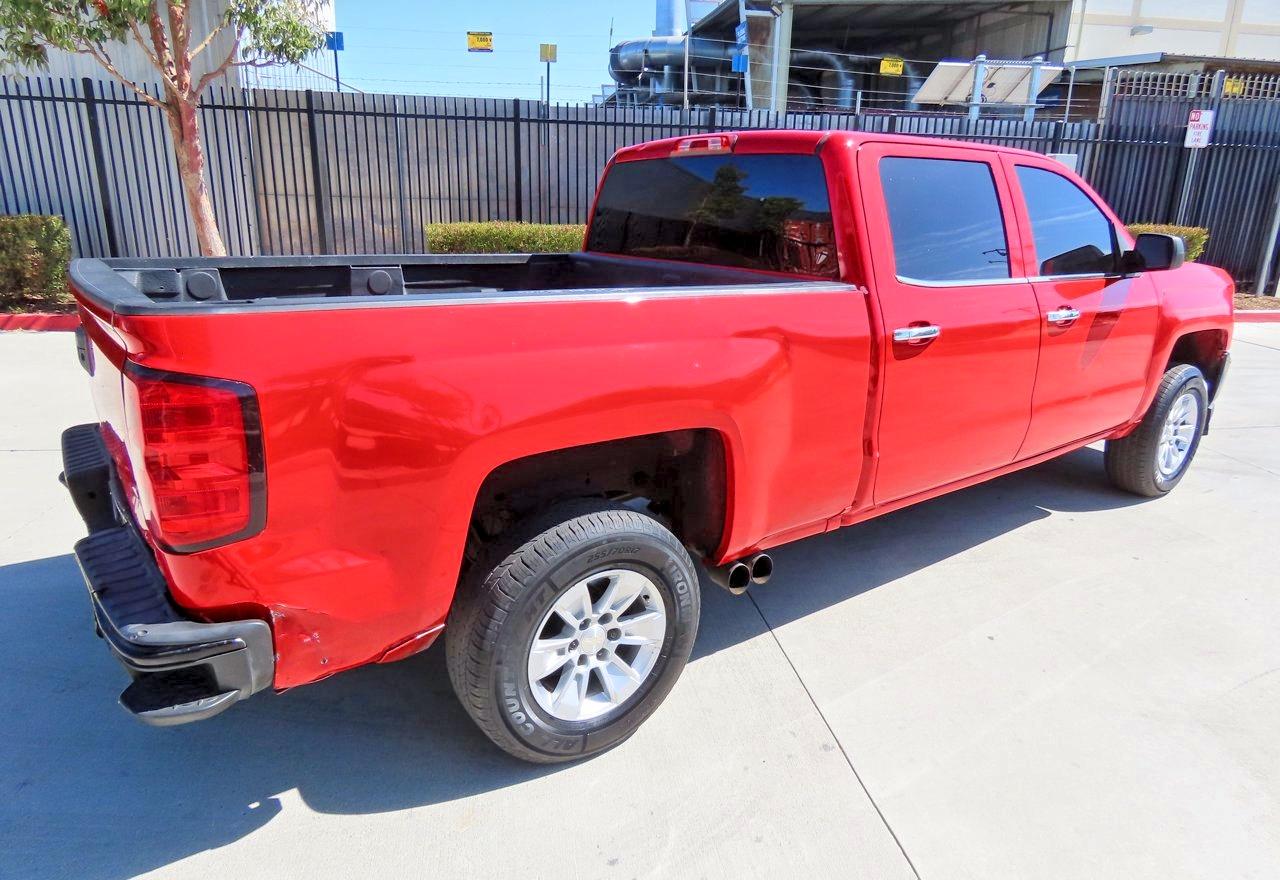 2014 Chevrolet Silverado K1500 Lt Red vin: 3GCUKRECXEG200387