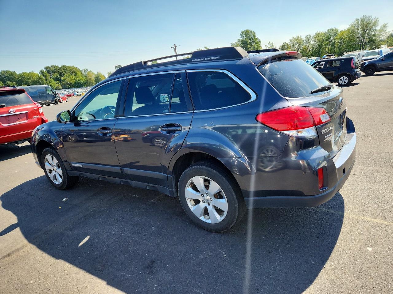 2012 Subaru Outback 2.5i Premium Черный vin: 4S4BRBGC6C3273761