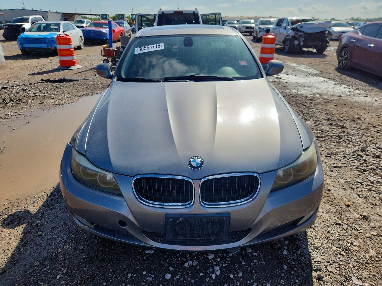 2011 Bmw 328 I Sulev Gray vin: WBAPH5G52BNM73147