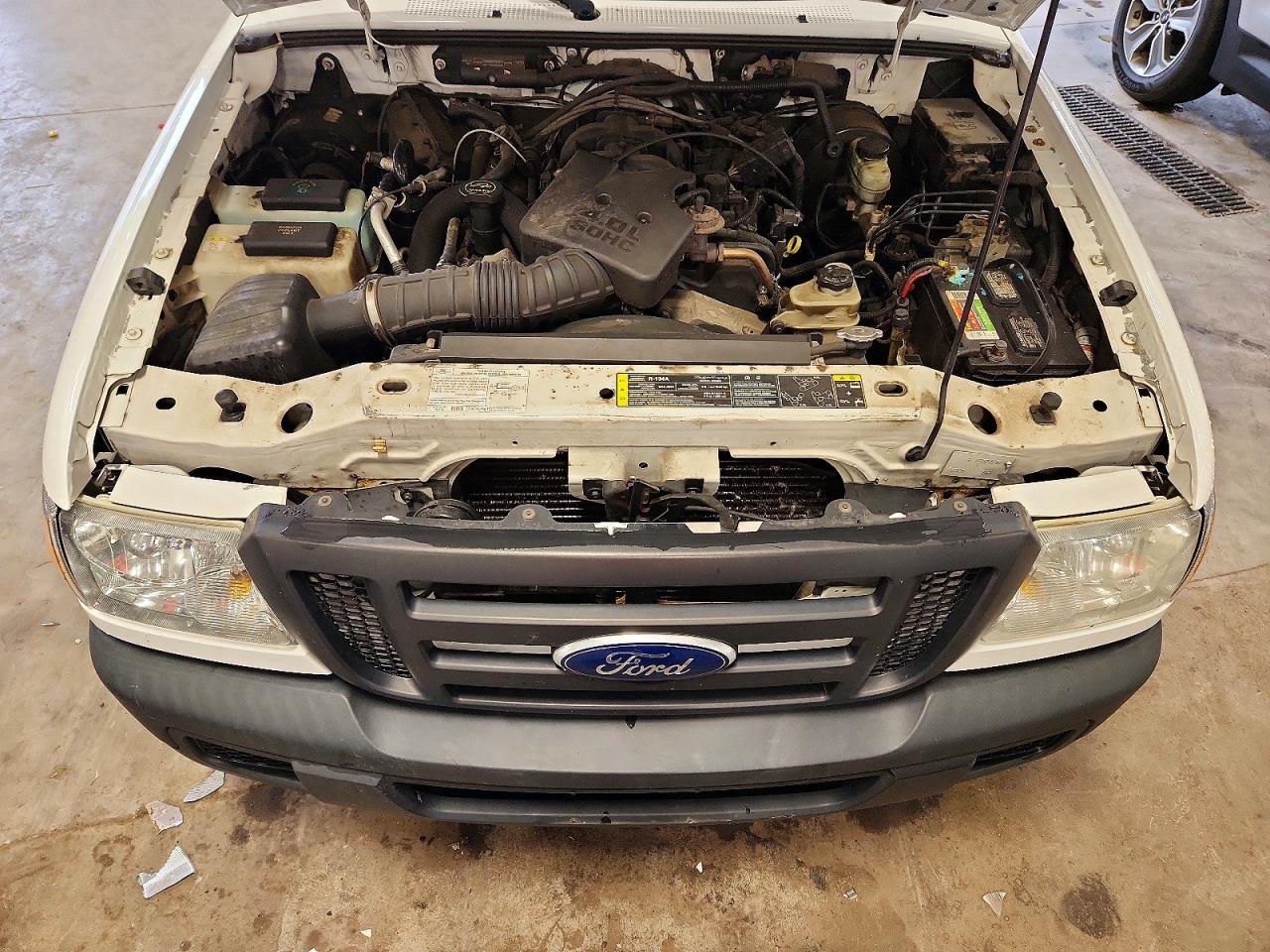 2006 Ford Ranger White vin: 1FTYR10E46PA58316