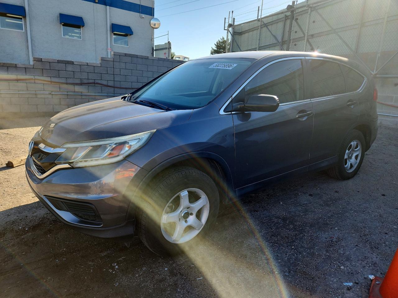 2015 Honda Cr-v Lx Gray vin: 2HKRM3H33FH510317
