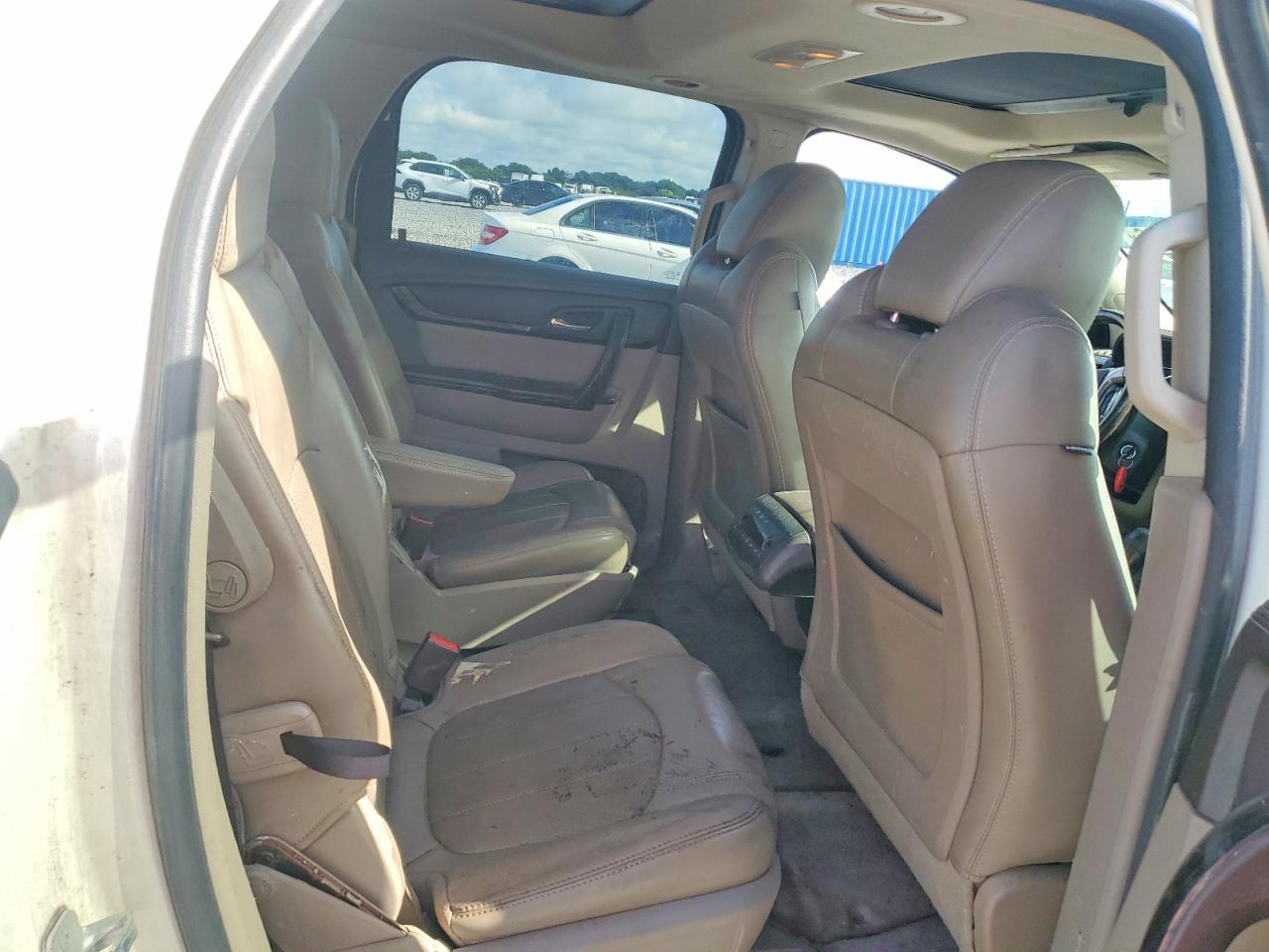 2014 Gmc Acadia Denali Белый vin: 1GKKVTKD7EJ176559
