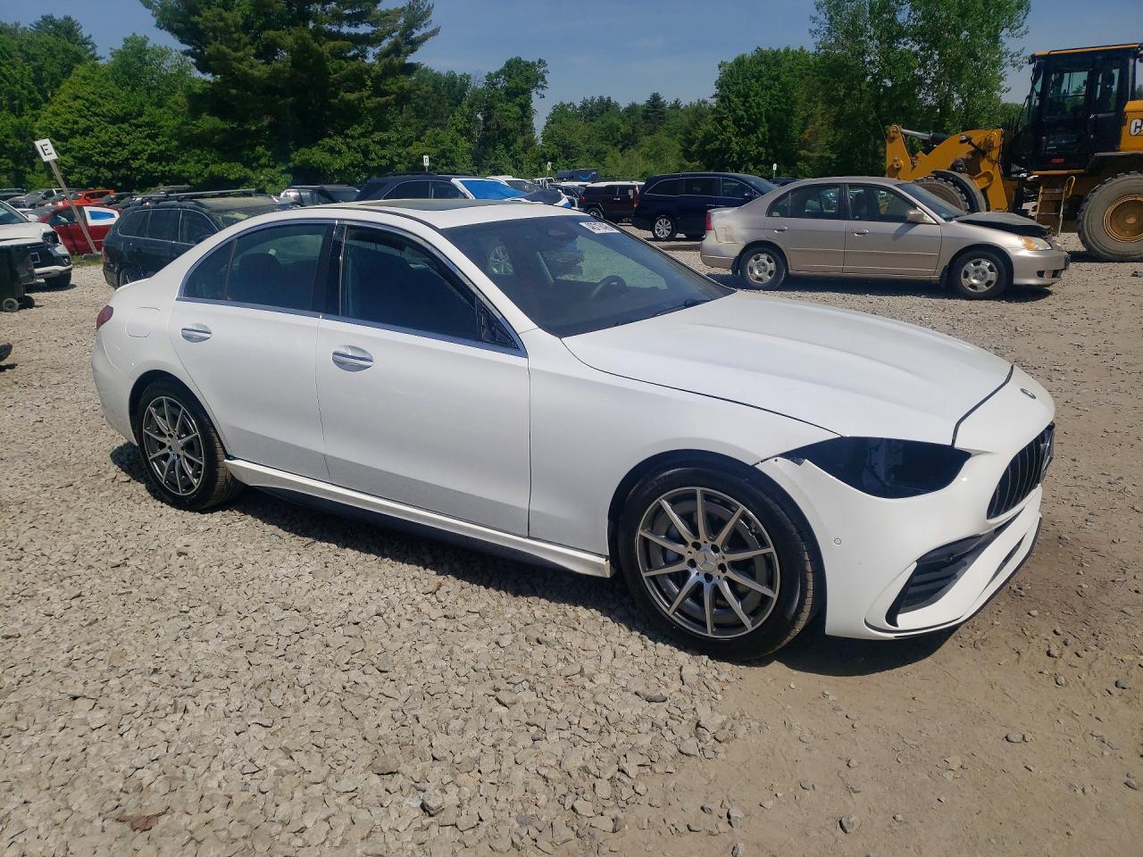 2025 Mercedes-benz C 43 Amg White vin: W1KAF8HB3SR272523