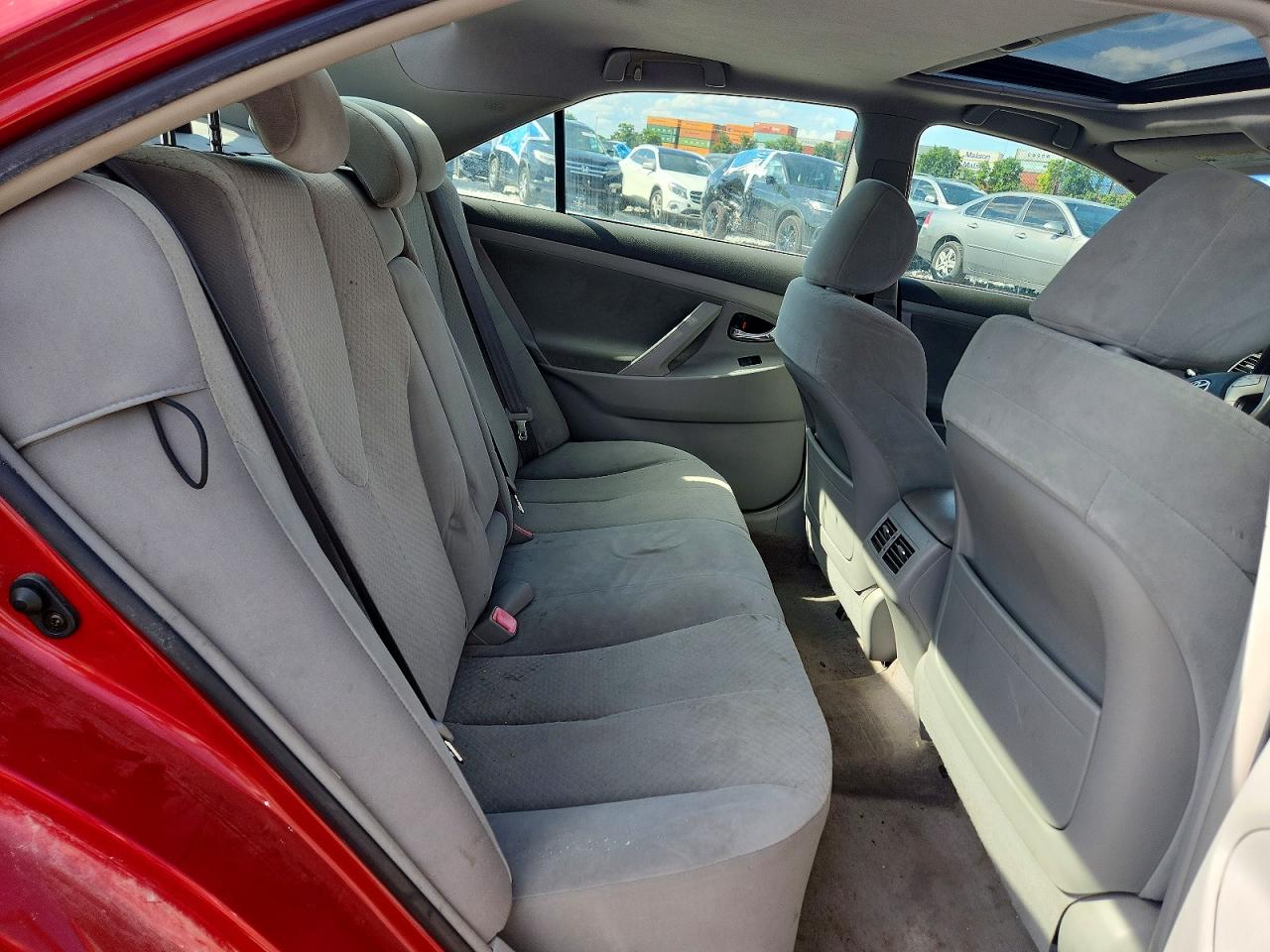 2007 Toyota Camry Hybrid Red vin: JTNBB46K573002298