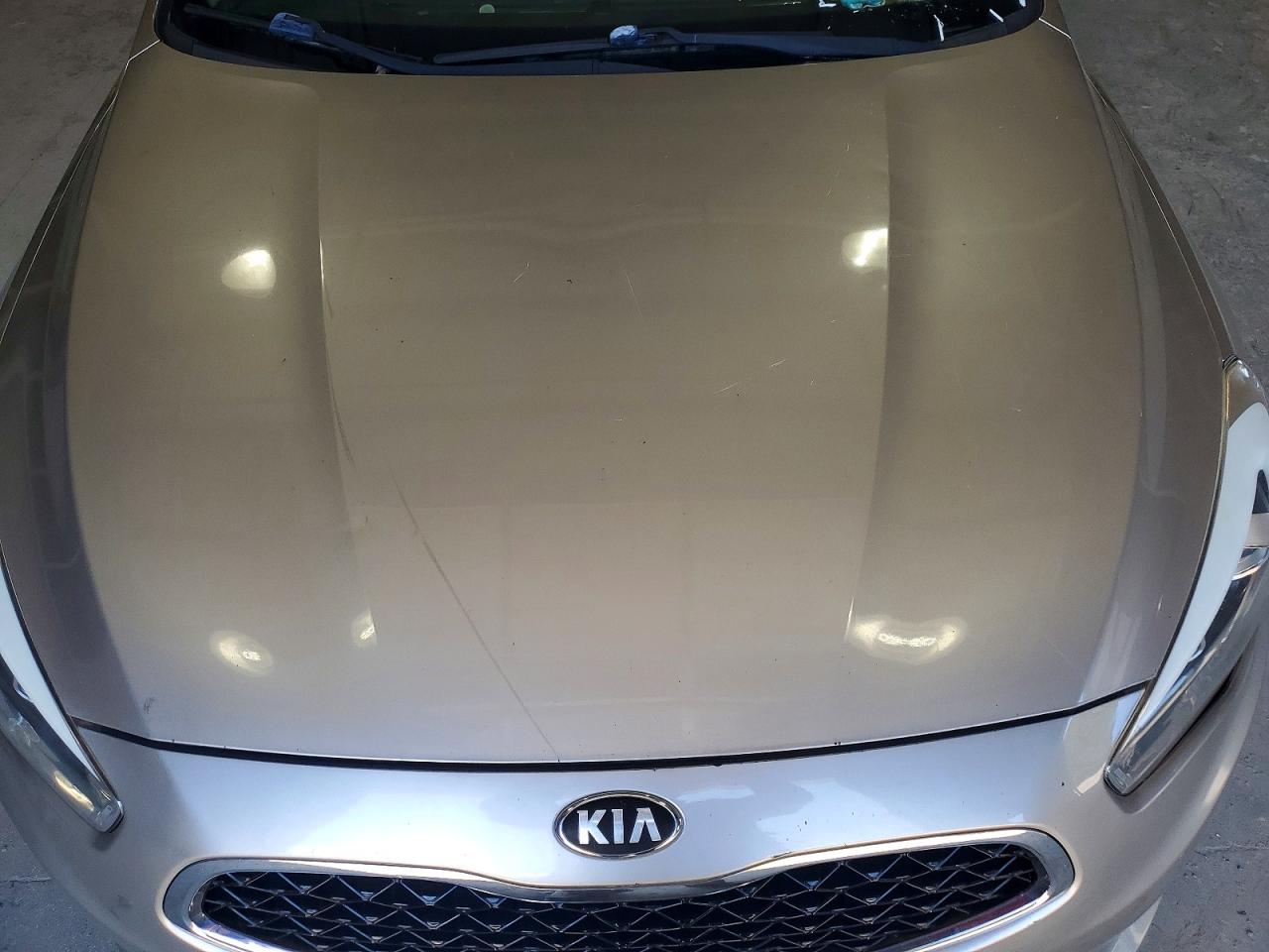 2014 Kia Cadenza Premium Silver vin: KNALN4D78E5128667
