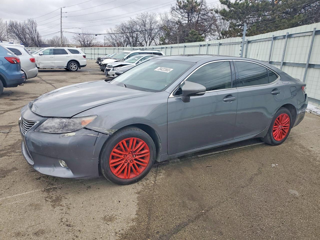 2014 Lexus Es 350 Серый vin: JTHBK1GG5E2122407