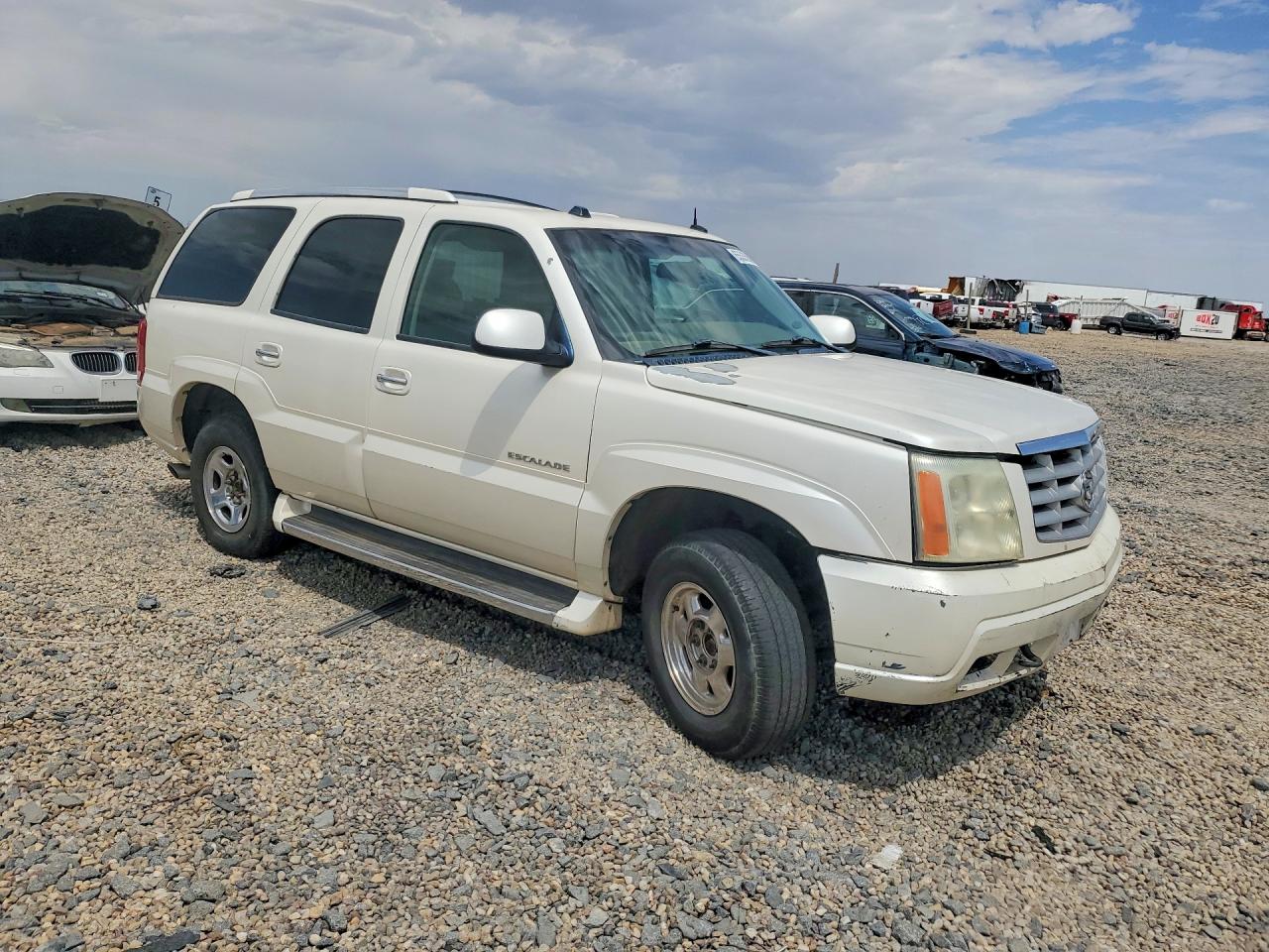 2004 Cadillac Escalade Luxury Белый vin: 1GYEK63N54R102674