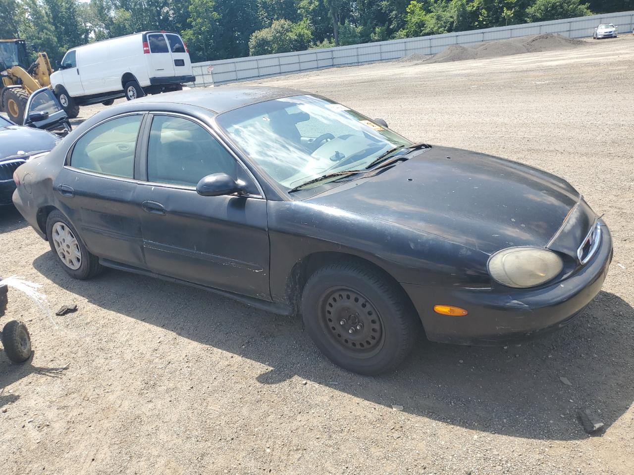 1999 Mercury Sable Gs Black vin: 1MEFM50U3XG629539