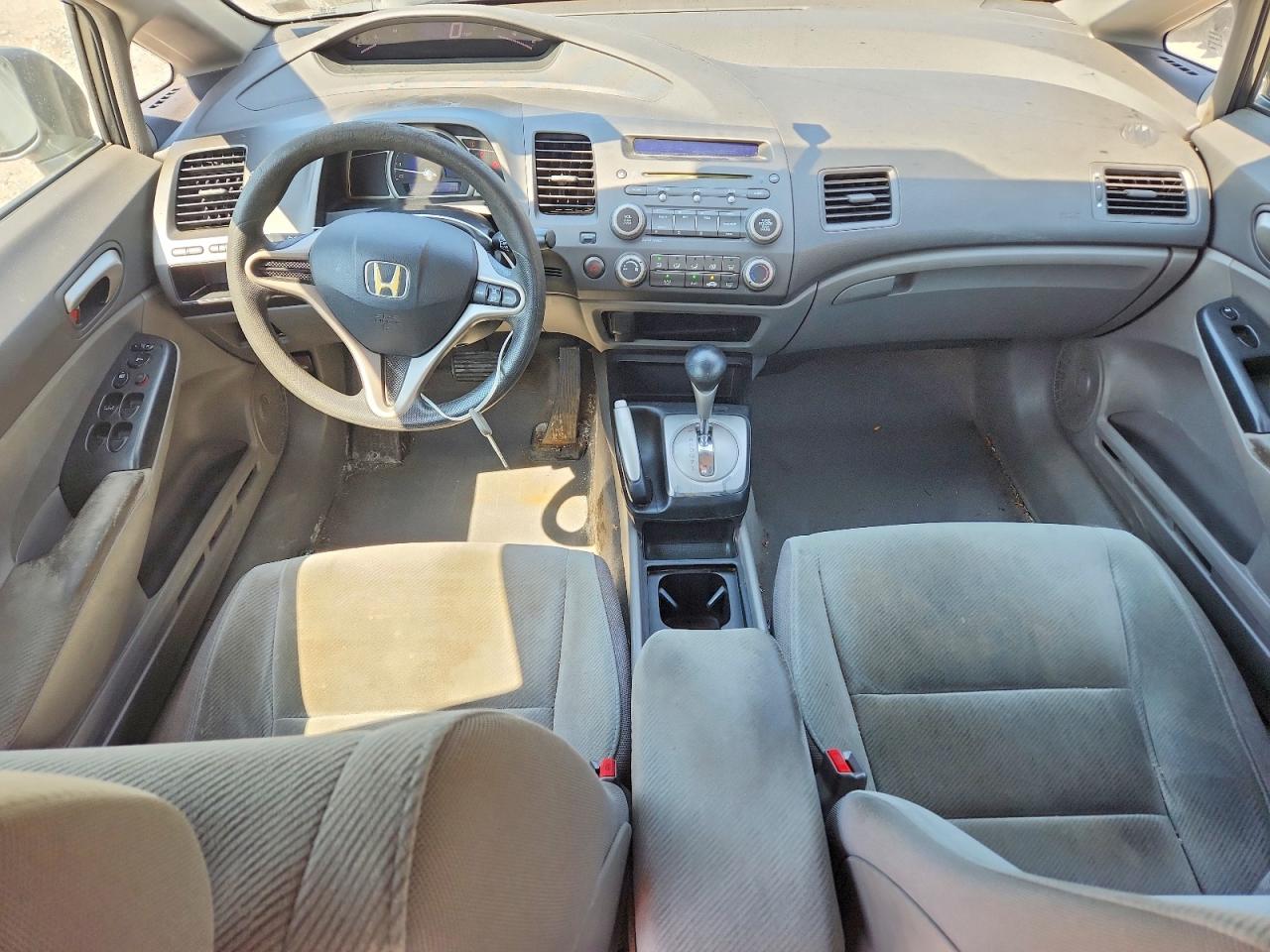 2009 Honda Civic Lx Gray vin: 2HGFA16589H538911