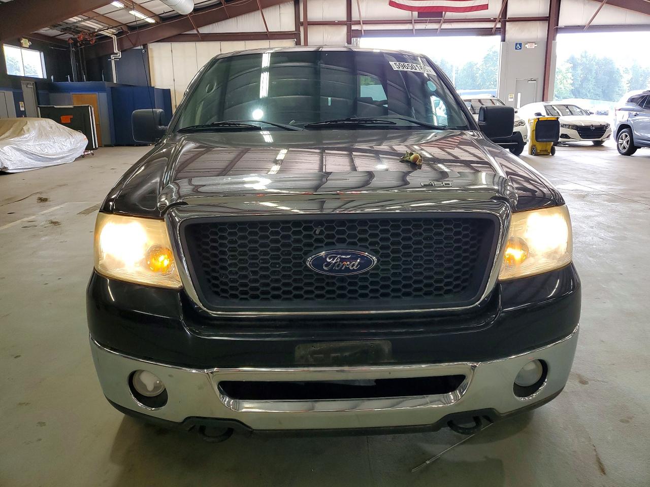 2007 Ford F150 Supercrew Black vin: 1FTPW14V67FB10289