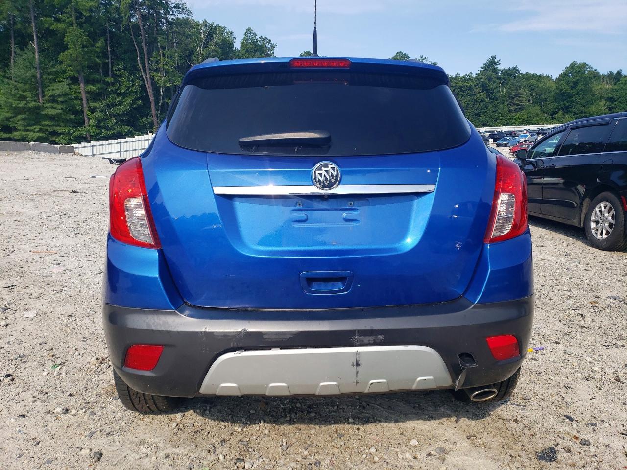 2014 Buick Encore Blue vin: KL4CJASB5EB607791