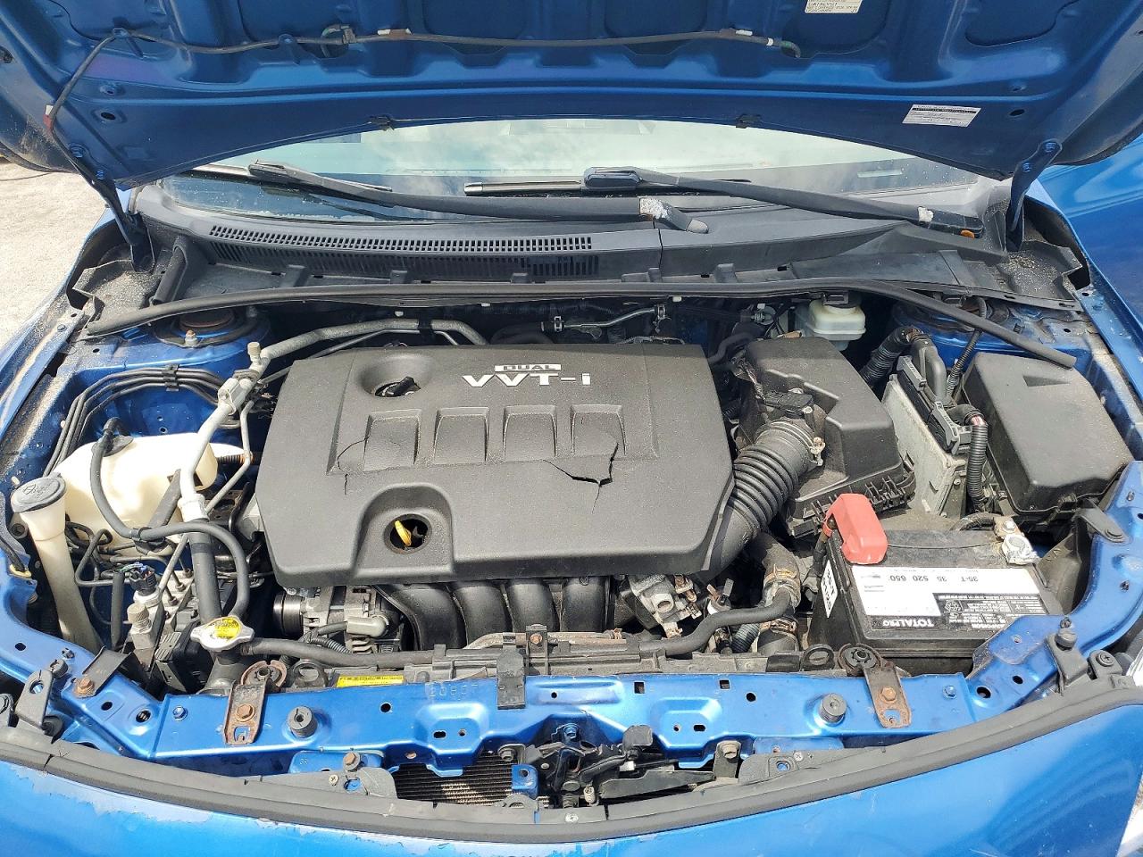 2009 Toyota Corolla Le Blue vin: JTDBL40E699084501