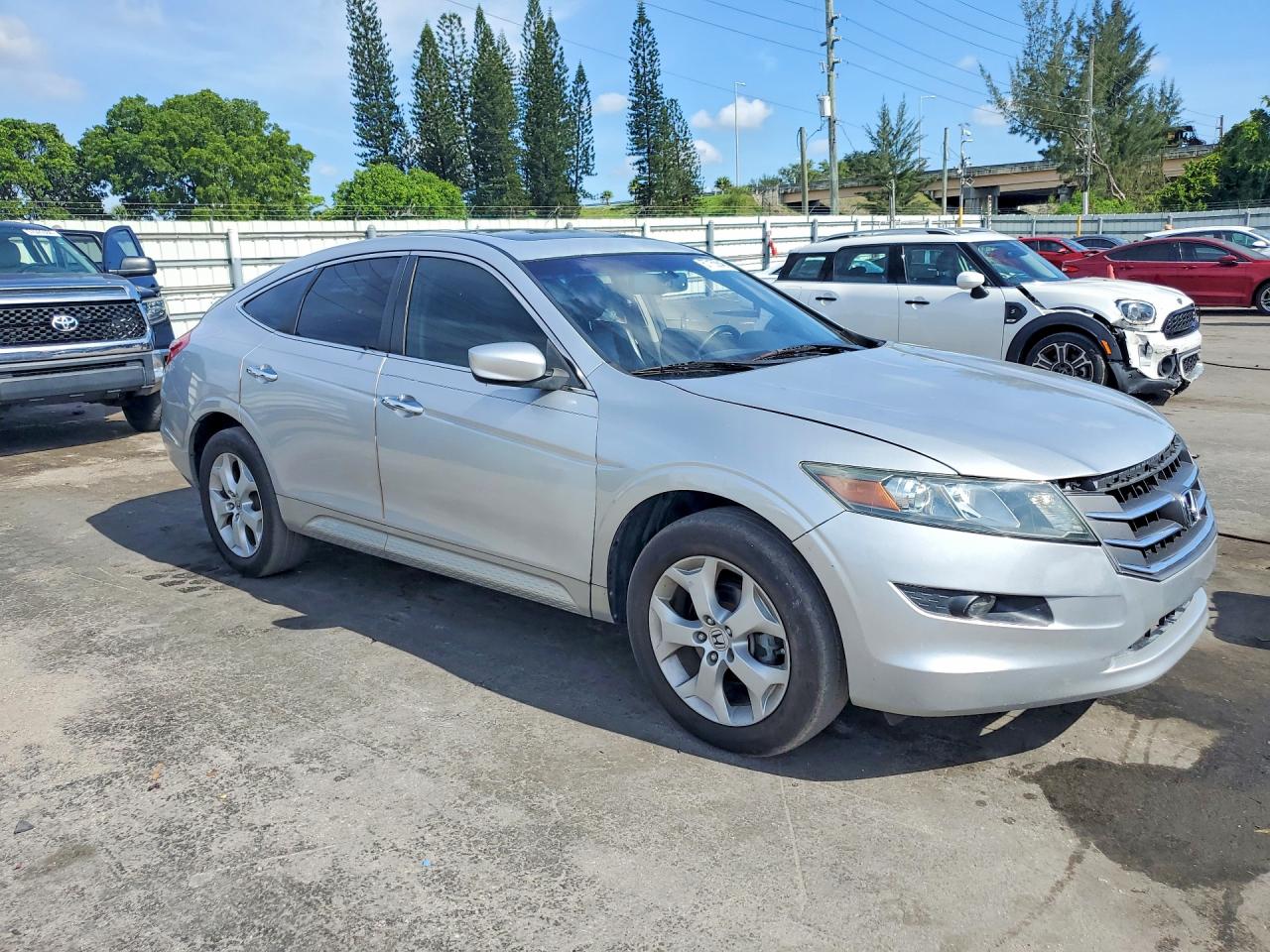 2012 Honda Crosstour Exl Silver vin: 5J6TF1H50CL000756