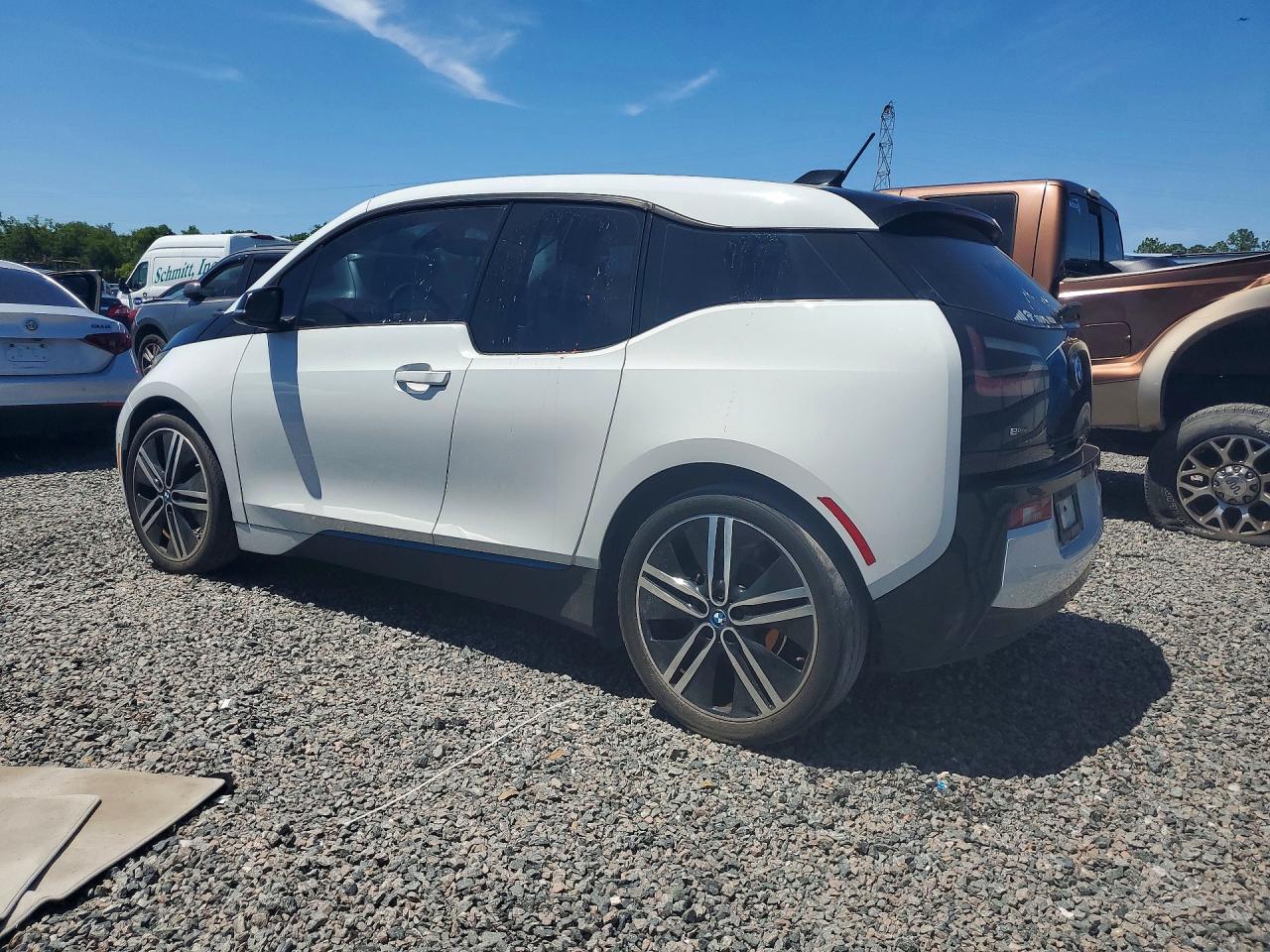 2015 Bmw I3 Bev White vin: WBY1Z2C59FV555326