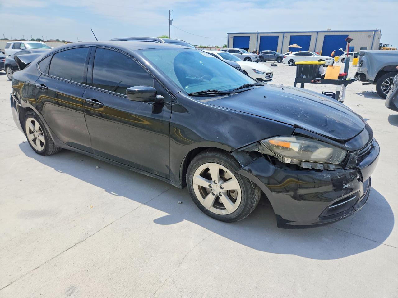2015 Dodge Dart Sxt Black vin: 1C3CDFBB9FD265315