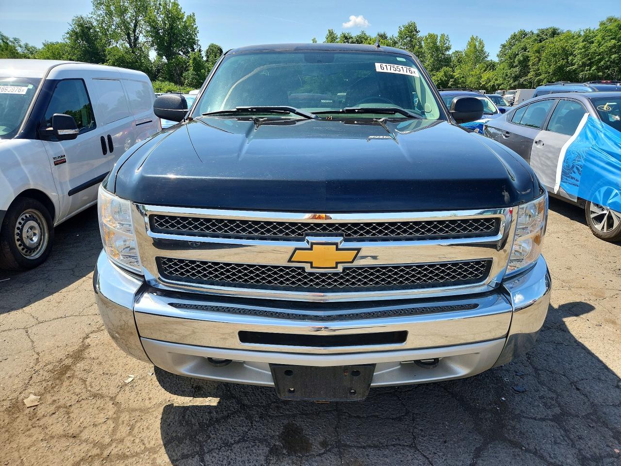2012 Chevrolet Silverado K1500 Lt Black vin: 1GCRKSE74CZ323244