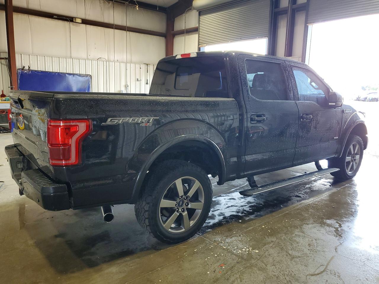 2015 Ford F150 Supercrew Black vin: 1FTEW1EG8FFA64292