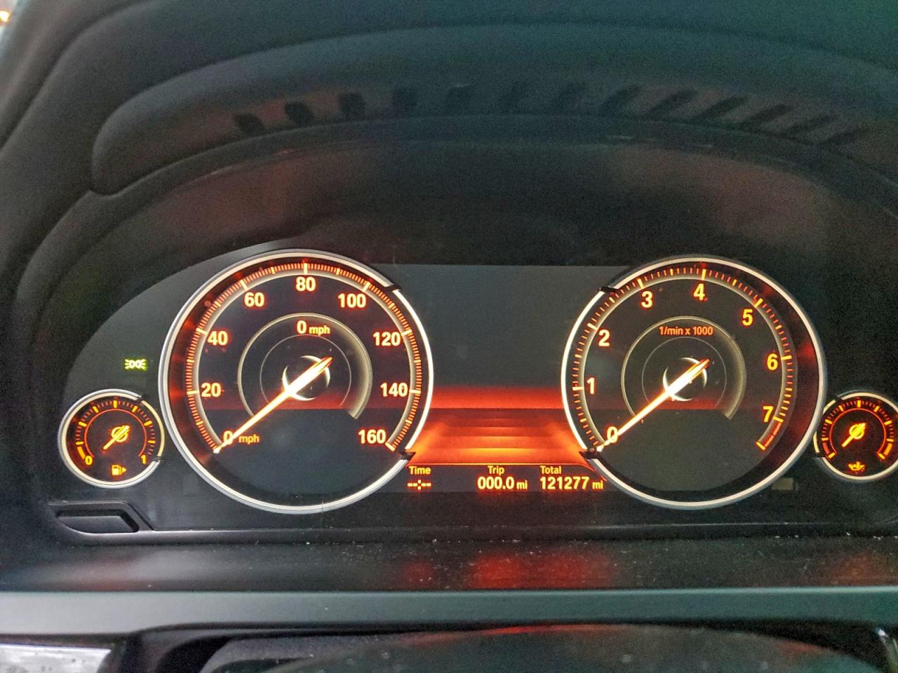 2014 Bmw 750 Lxi Черный vin: WBAYF8C53ED652924