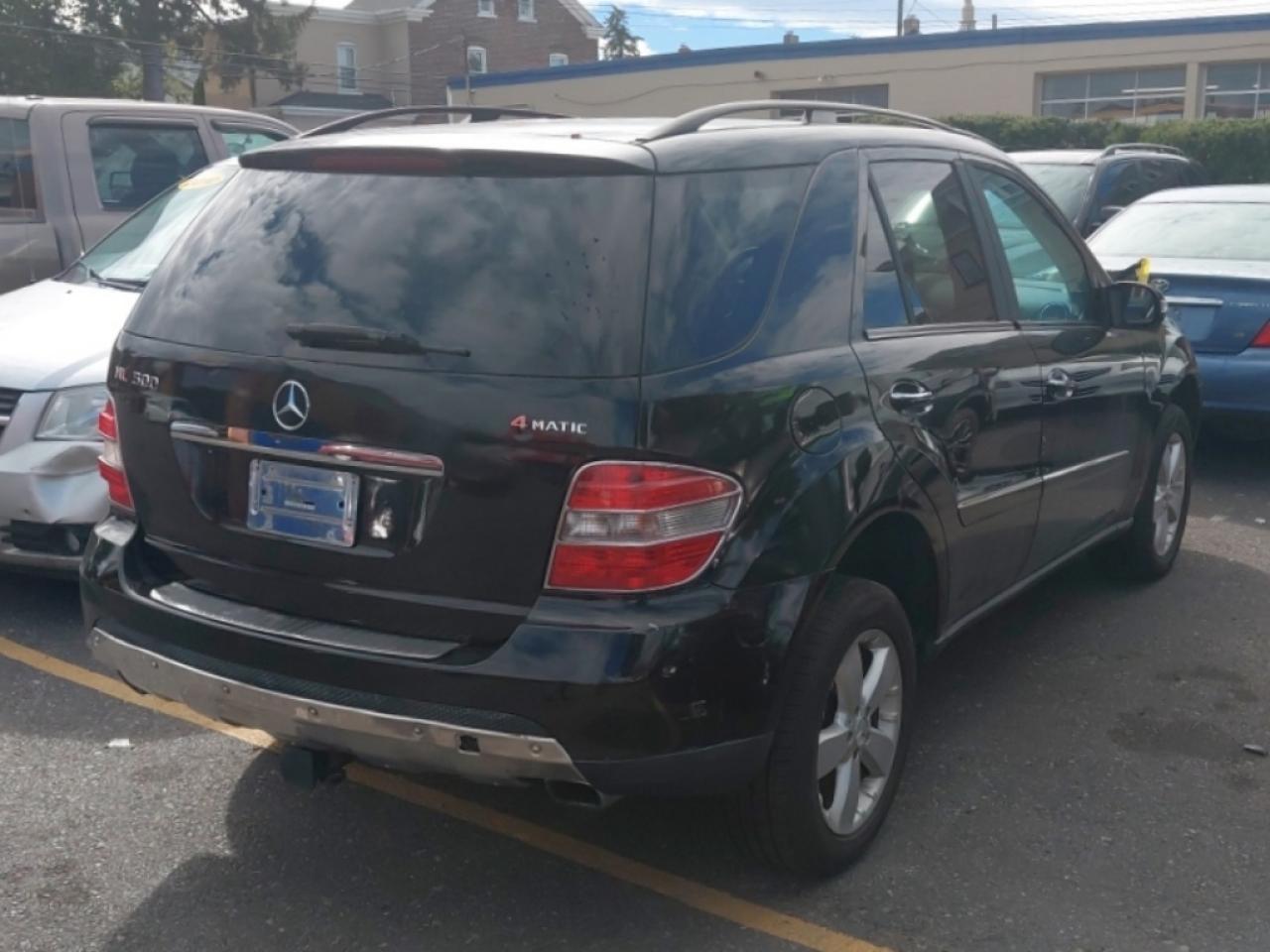 2007 Mercedes-benz Ml 500 Черный vin: 4JGBB75E67A258152