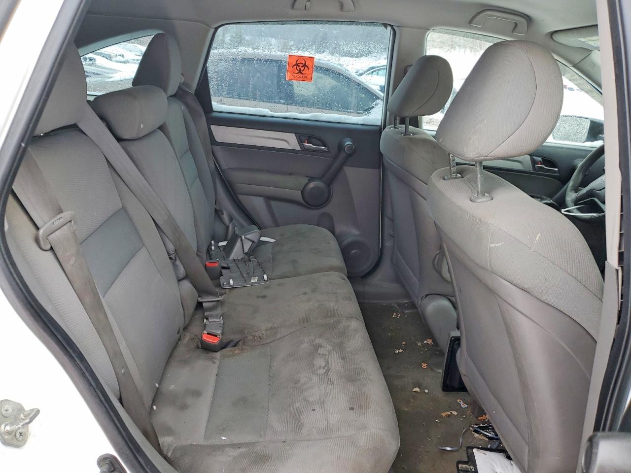 2011 Honda Cr-v Lx White vin: 5J6RE4H38BL072994