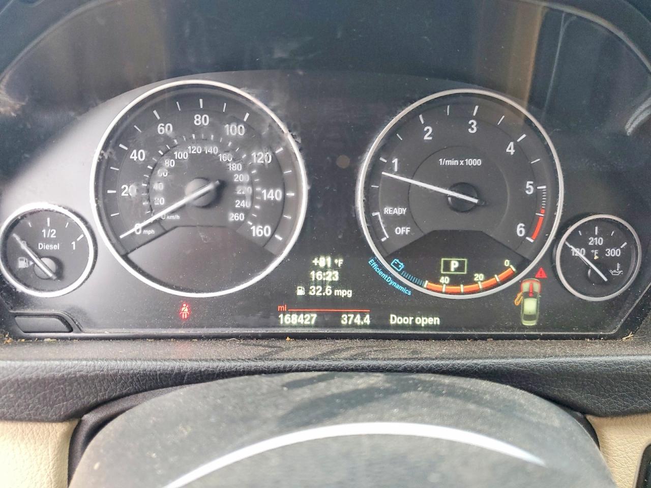 2014 Bmw 328 D Xdrive Blue vin: WBA3D5C59EKX99162