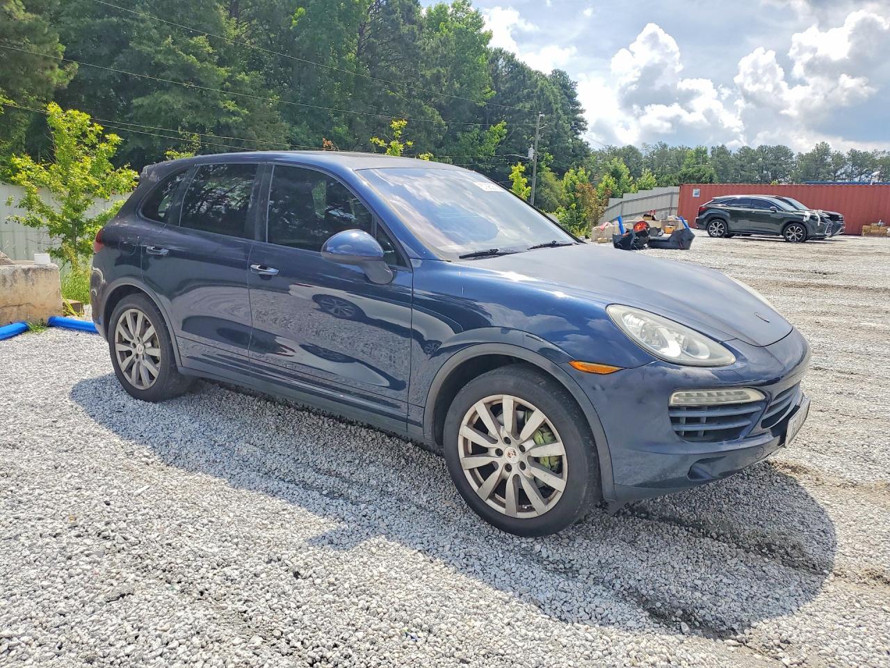 2011 Porsche Cayenne S Hybrid Blue vin: WP1AE2A2XBLA91716
