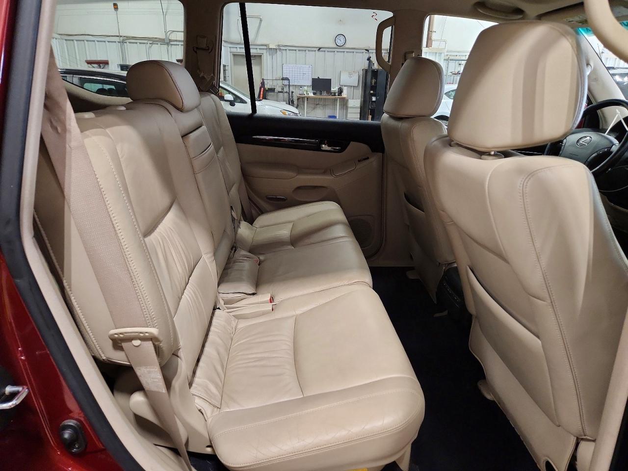 2008 Lexus Gx 470 Red vin: JTJBT20X480168788